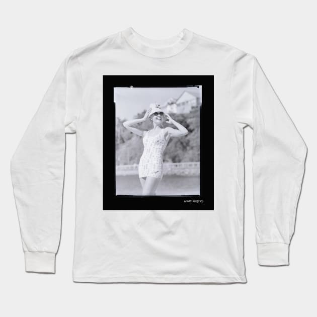 Fashion model lady Long Sleeve T-Shirt by S8-Designs